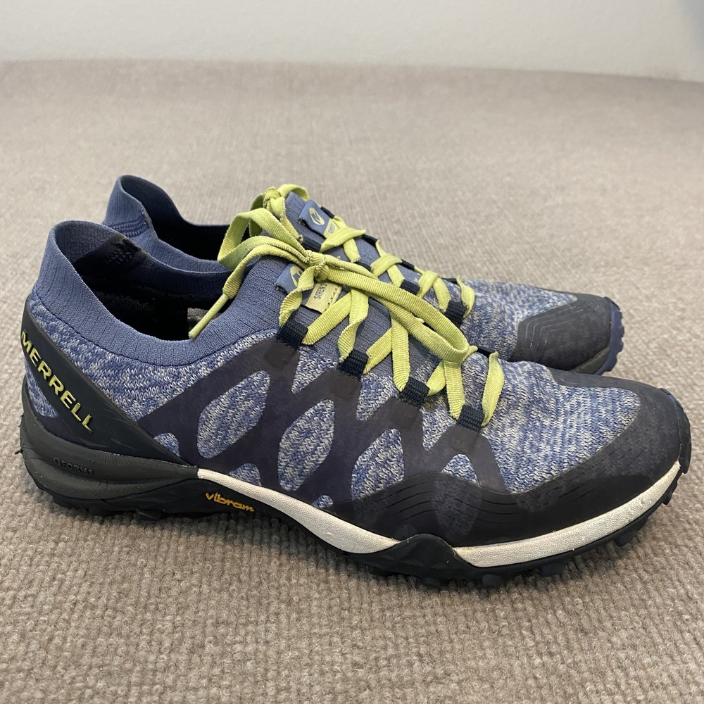 Merrell Siren 3 Shoes Women Size 6 Blue Mesh Trail Hiking Vibram J81974 Gorpcore